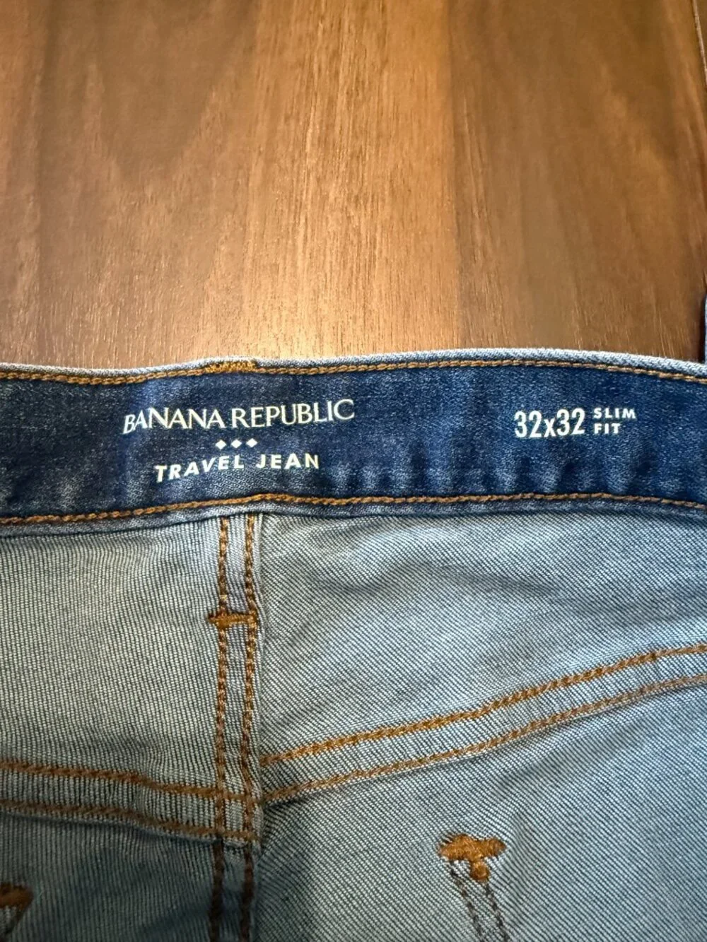 Banana Republic Mens Travel, Slim Fit Jeans 32x32 - Picture 3 of 11